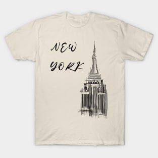 New York - Empire State Building T-Shirt